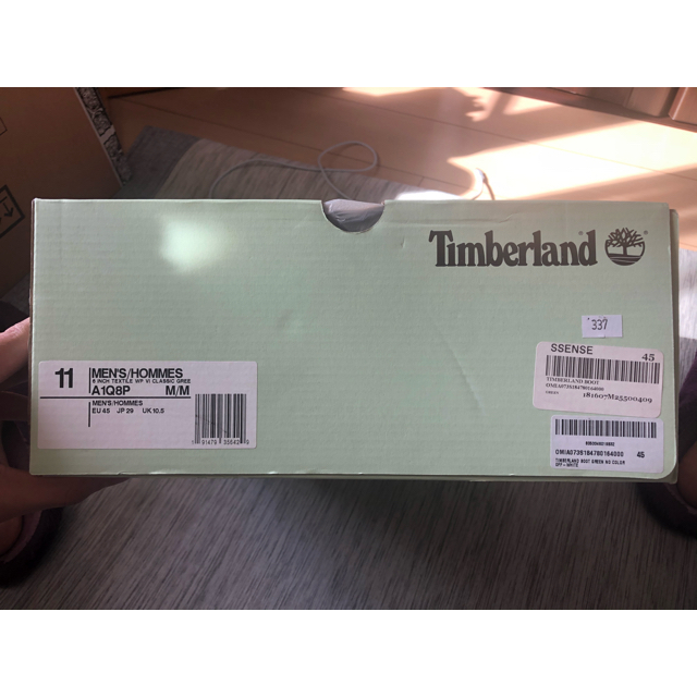 OFF-WHITE(オフホワイト)のtimberland ✖️ off-white 29cm メンズの靴/シューズ(ブーツ)の商品写真