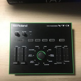 ローランド(Roland)の【値下げしました！】VT-3　Rolandボイスチェンジャー　ボーカルエフェクト(エフェクター)