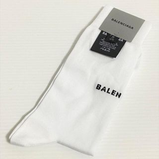 バレンシアガ(Balenciaga)の新品 BALENCIAGA バレンシアガ ロゴ ソックス 靴下(ソックス)