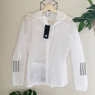 アディダス(adidas)の【新品】adidas ウィンドブレーカー　フード　シースルージャケット　(ナイロンジャケット)