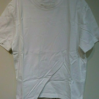 バレンシアガ(Balenciaga)のバレンシアガ Tシャツ サイズ M 白 スタンプロゴ(Tシャツ/カットソー(半袖/袖なし))