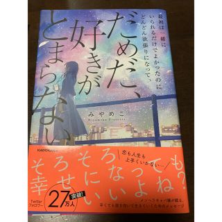 カドカワショテン(角川書店)の【美品】みやめこ　本　最初は一緒にいられるだけでよかったのにどんどん欲張りにな…(ノンフィクション/教養)