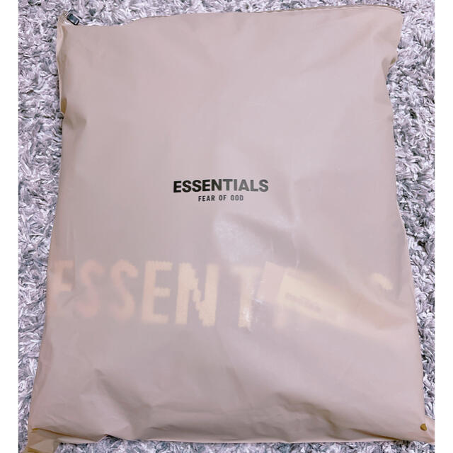 【XL】Essentials Black Knit Logo Hoodie 1
