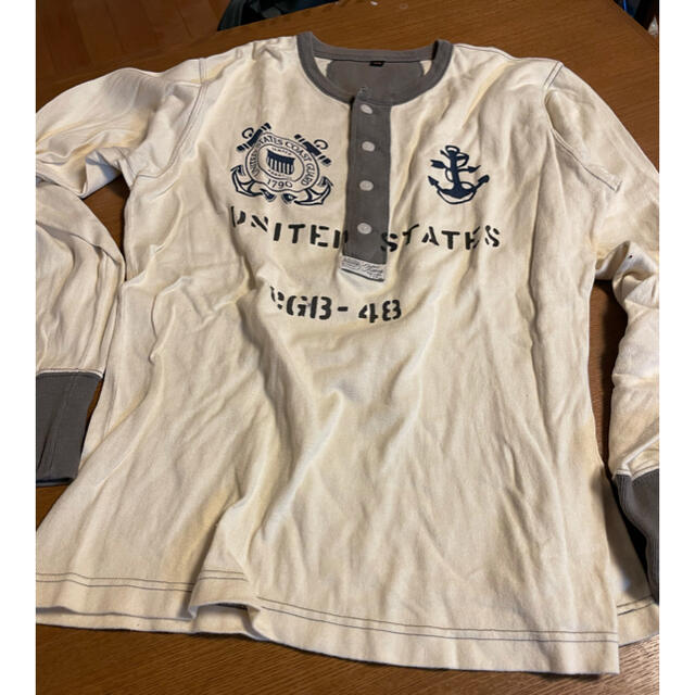 FREEWHEELERS(フリーホイーラーズ)のフリーホイラーズ　ヘンリーネックロンT メンズのトップス(Tシャツ/カットソー(七分/長袖))の商品写真