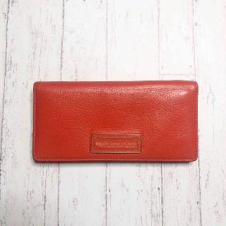 マークバイマークジェイコブス(MARC BY MARC JACOBS)のMARC BY 長財布 オレンジ 朱色 サイフ(財布)