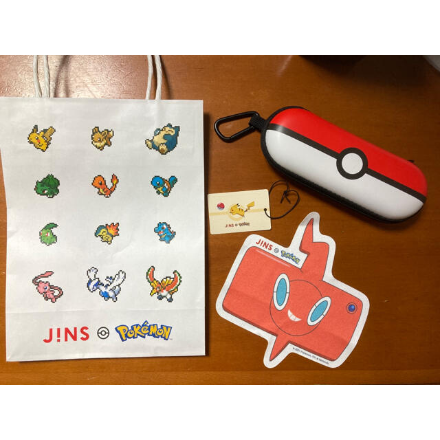 JINS(ジンズ)のポケモン　JINS メガネケース　新品未使用品　 キッズ/ベビー/マタニティのこども用ファッション小物(その他)の商品写真