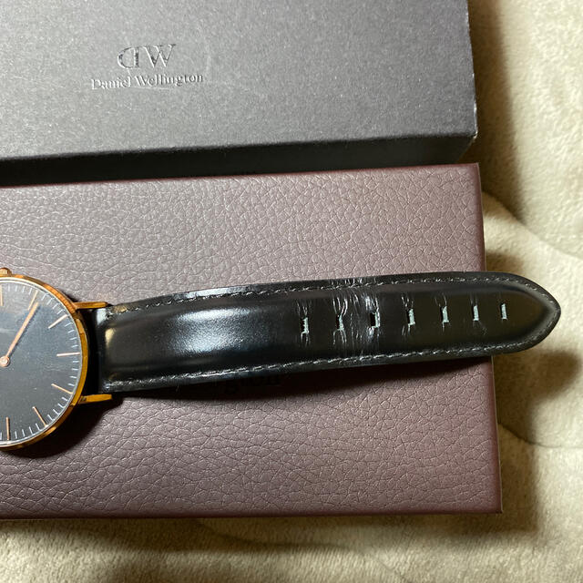 Daniel Wellington(ダニエルウェリントン)のダニエルウェリントン　腕時計　ブラック レディースのファッション小物(腕時計)の商品写真