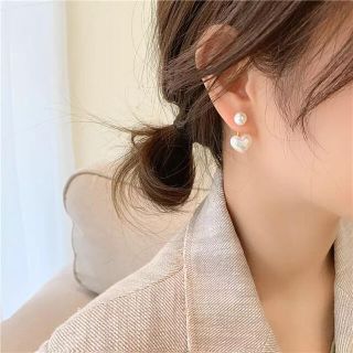 イエナ(IENA)の新品 Heart Perlピアス(ピアス)