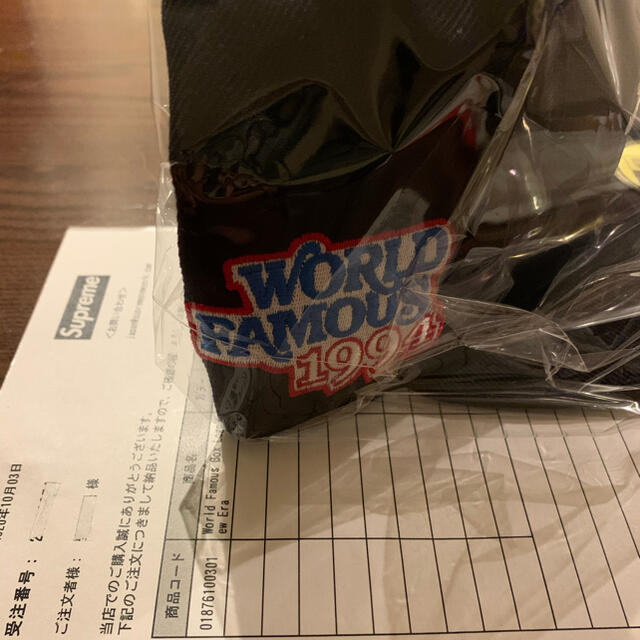 World Famous Box Logo New Era 新品未使用　ネイビー 2