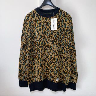 ワコマリア(WACKO MARIA)の【WACKOMARIA】LEOPARD JAQUARD／新品タグ付(ニット/セーター)