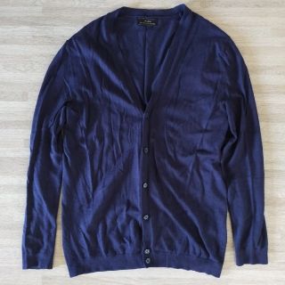 ザラ(ZARA)のZara ザラ　メンズ　薄手　カーディガン(カーディガン)