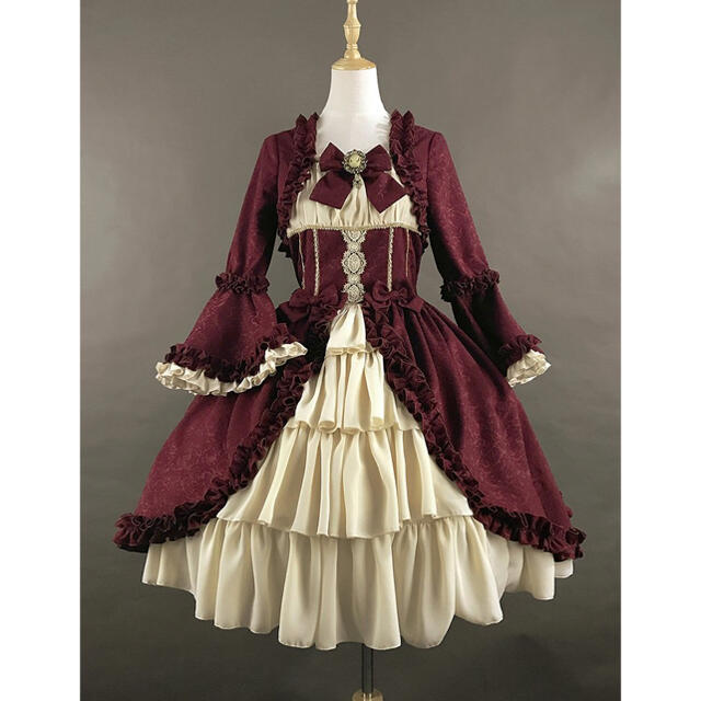 Henriettaロリータファッション クラシックロリータ ロココ調 ドレス