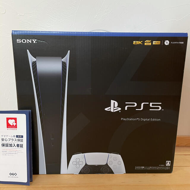 PS5 PlayStation5 デジタルエディション　ゲオ2年保証付