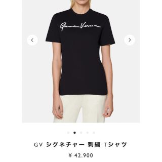 ヴェルサーチ(VERSACE)のベルサーチ　美品　タグ付　Tシャツ(Tシャツ(半袖/袖なし))