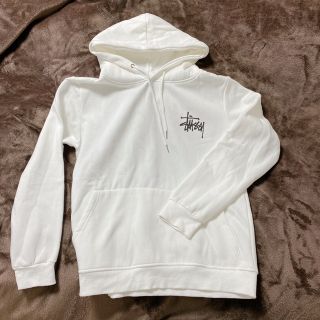 ステューシー(STUSSY)のStussy♡白パーカー(パーカー)