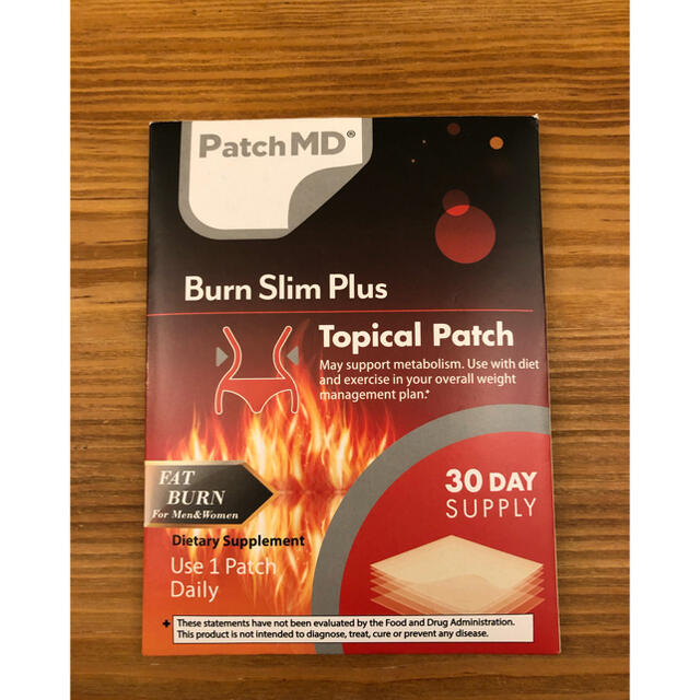 patch md burn slim plus 貼るダイエットサプリ | フリマアプリ ラクマ
