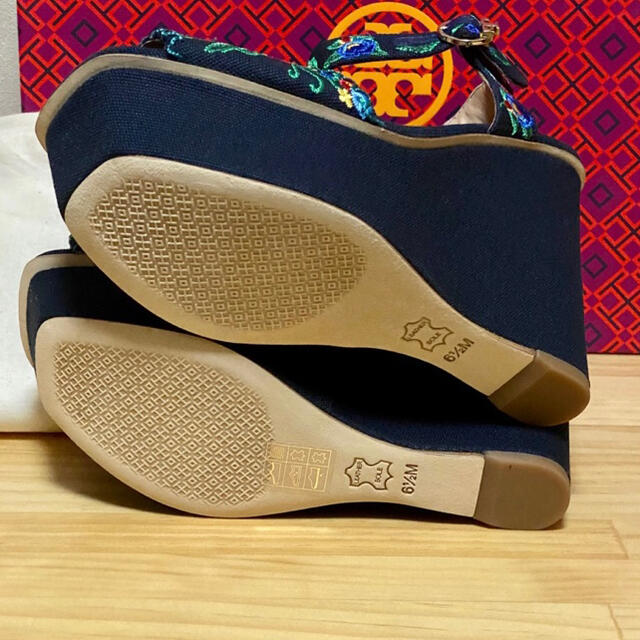 Tory Burch(トリーバーチ)のトリーバーチ サンダル 6.5 23.5cm ハイヒール パンプス ミュール レディースの靴/シューズ(ハイヒール/パンプス)の商品写真