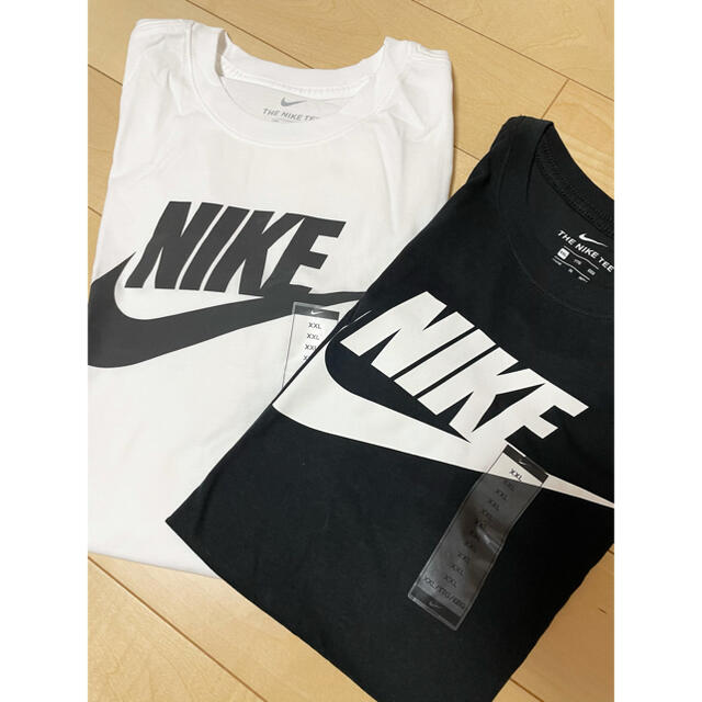 【新品】NIKE ナイキ Tシャツ  XXL 黒　白　2枚セット