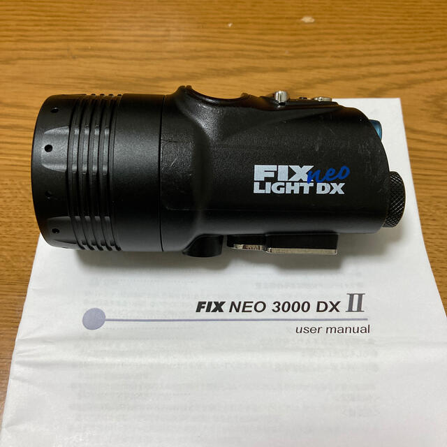 fisheye FIX neo3000DXⅡ 水中ライト撮影　照明フィッシュアイ