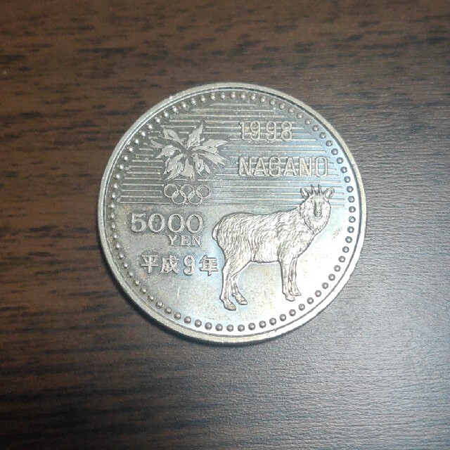 貨幣長野オリンピック　記念硬貨