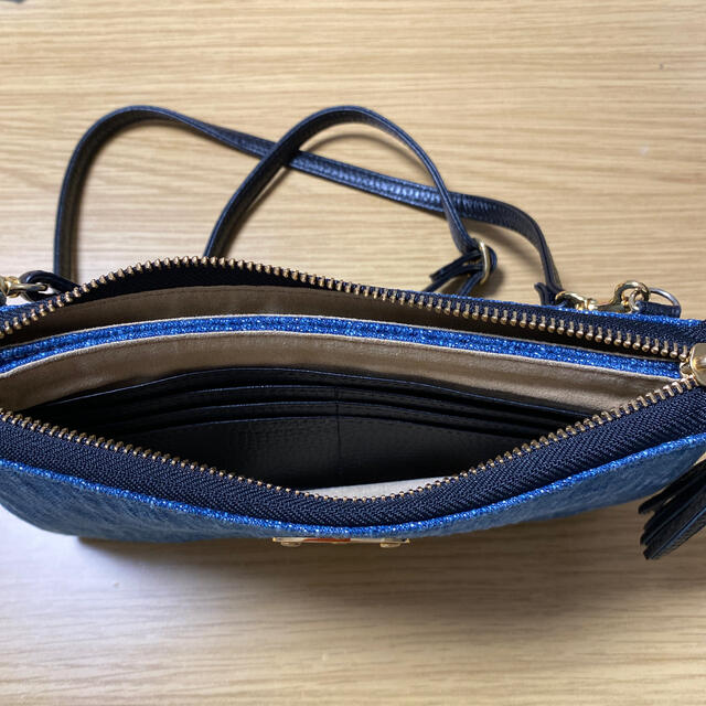 ATAO(アタオ)のATAO ウォレットバッグ　ブーブー・デニム（お買上げ証明書付） レディースのバッグ(ショルダーバッグ)の商品写真