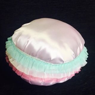 【未使用】マカロン型クッション(クッション)