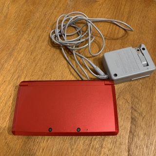 ニンテンドー3DS(ニンテンドー3DS)のNintendo ニンテンドー 3DS フレアレッド(携帯用ゲーム機本体)