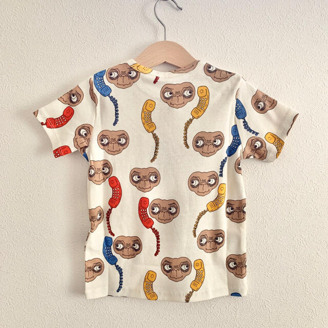 mini rodini/ミニロディーニ ×E.T. Tシャツ 104-110