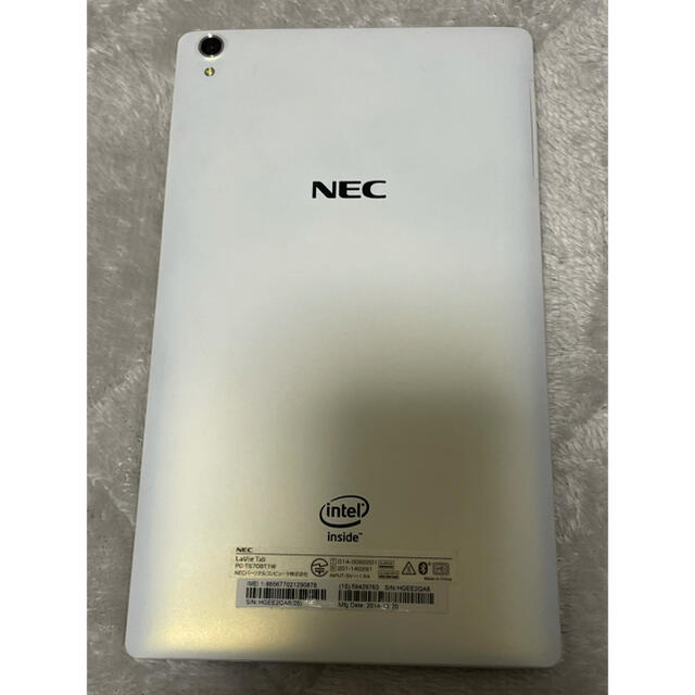 NEC(エヌイーシー)のNEC LaVie Tab S PC-TS708T1W ジャンク品 スマホ/家電/カメラのPC/タブレット(タブレット)の商品写真