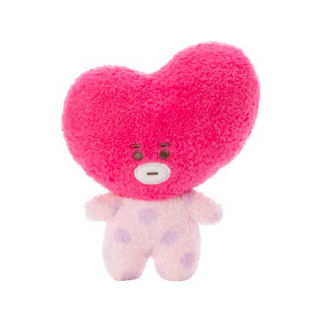 防弾少年団(BTS)(ボウダンショウネンダン)のBT21☆TATA☆ピンクカラーぬいぐるみ&キーリング☆日本限定☆2点セット エンタメ/ホビーのタレントグッズ(アイドルグッズ)の商品写真