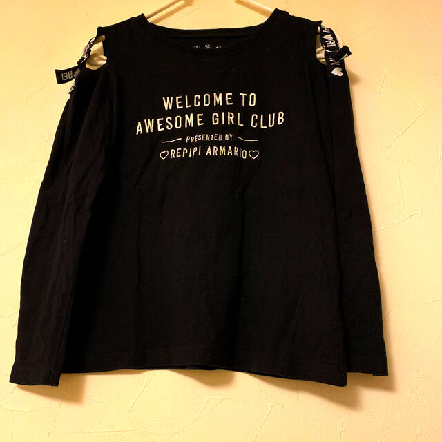 repipi armario(レピピアルマリオ)のrepipi 長袖Tシャツセット　サイズXS  キッズ/ベビー/マタニティのキッズ服女の子用(90cm~)(Tシャツ/カットソー)の商品写真