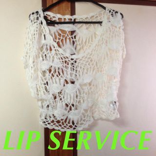 リップサービス(LIP SERVICE)のLIP SERVICE   サマーニット(Tシャツ(長袖/七分))