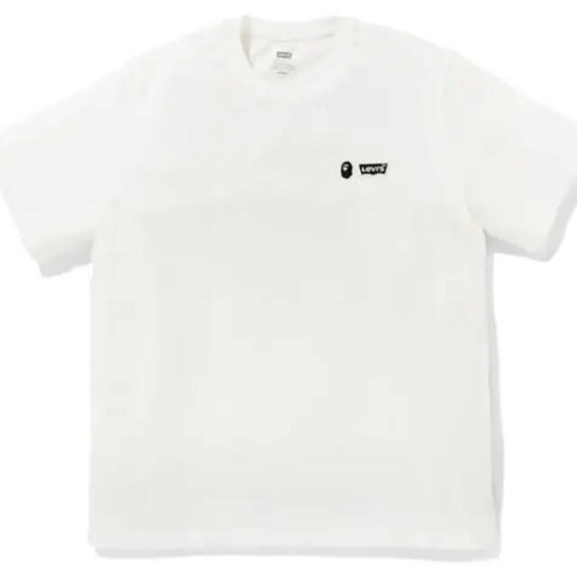 A BATHING APE(アベイシングエイプ)のBAPE X LEVI’S TEE ホワイト 2XL 新品 メンズのトップス(Tシャツ/カットソー(半袖/袖なし))の商品写真