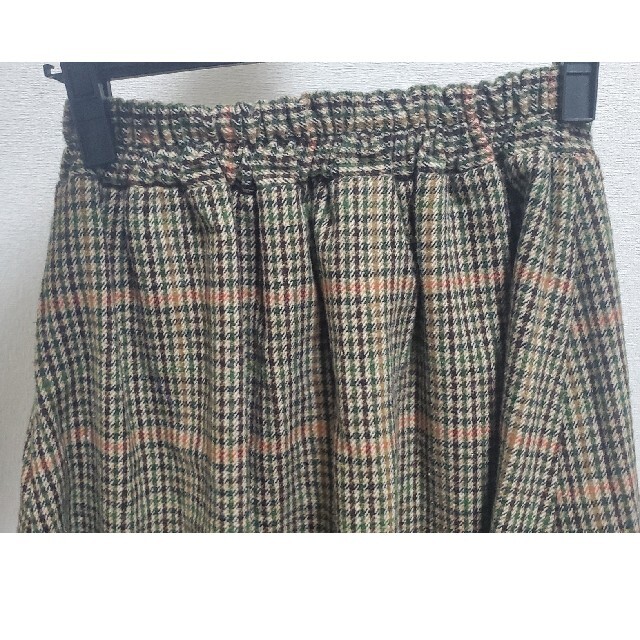 OLIVEdesOLIVE(オリーブデオリーブ)の【グレンチェック】　スカート レディースのスカート(ひざ丈スカート)の商品写真