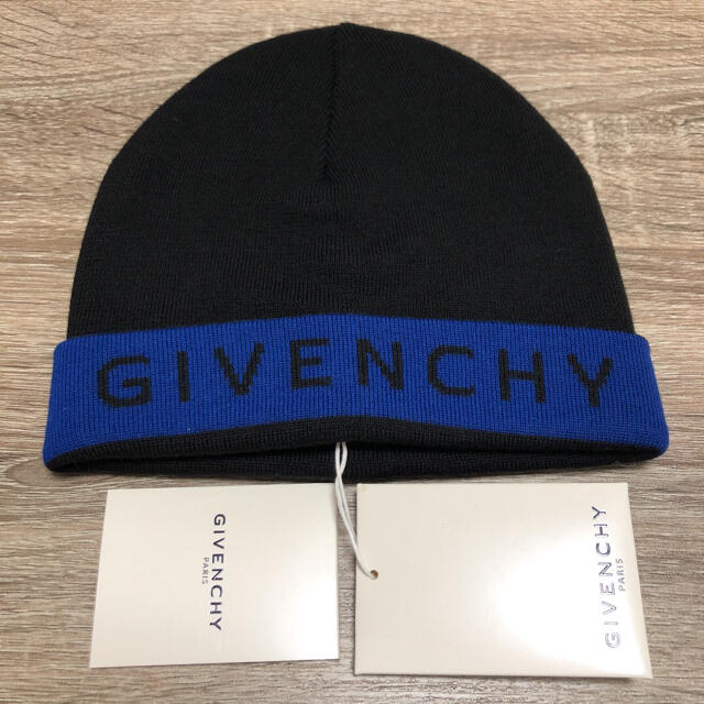 新品未使用　ジバンシー　GIVENCHY ニット帽　ニットキャップ　ウール