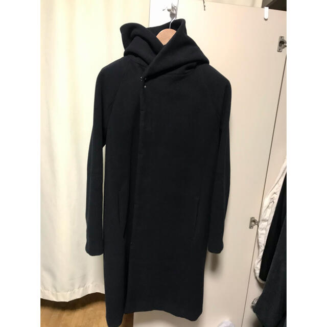 wjk - 【定価約8万円】wjk ダブルジェイケイ フードラップコート wjk - 【定価約8万円】wjk ダブルジェイケイ フードラップコート
