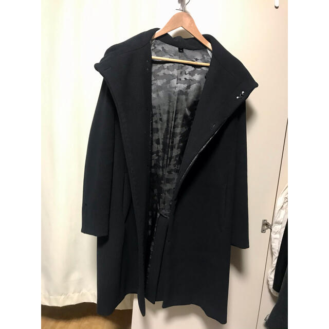 wjk - 【定価約8万円】wjk ダブルジェイケイ フードラップコート wjk - 【定価約8万円】wjk ダブルジェイケイ フードラップコート