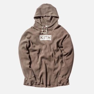 KITH Waffle Hoodie ワッフル パーカー ナチュラル