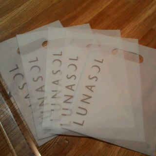 ルナソル(LUNASOL)のルナソルショップ袋５枚(ショップ袋)