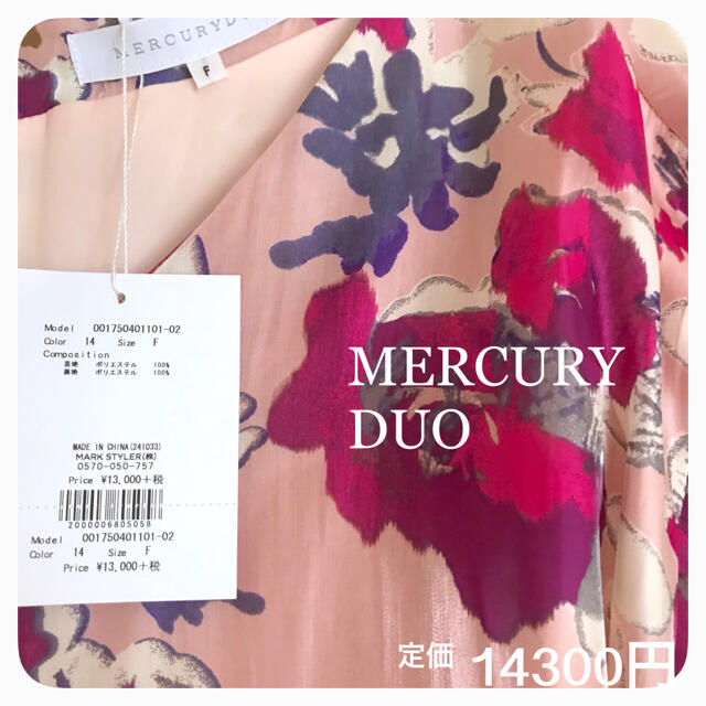 MERCURYDUO(マーキュリーデュオ)のマーキュリードュオ＊ブラウス(フレイアイディー、リリーブラウン、ミラオーウェン レディースのトップス(カットソー(半袖/袖なし))の商品写真