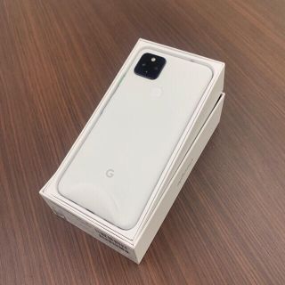 グーグルピクセル(Google Pixel)のpixel 4a 5g clearly White 128GB(スマートフォン本体)