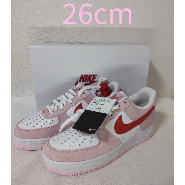 NIKE AIR FORCE 1 '07 VALENTINE'S ナイキ3907 VALENTINE - スニーカー