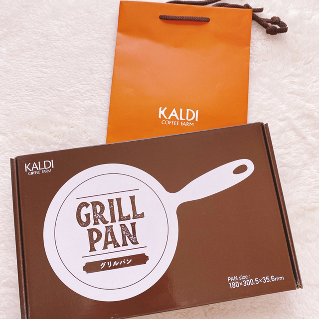 KALDI(カルディ)のKALDI グリルパン インテリア/住まい/日用品のキッチン/食器(鍋/フライパン)の商品写真