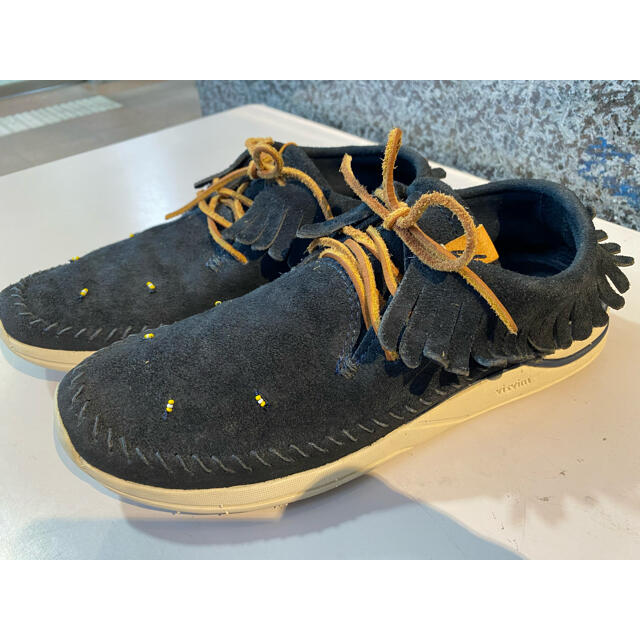 メンズ17ss visvim MALISEET SHAMAN-FOLK NAVY