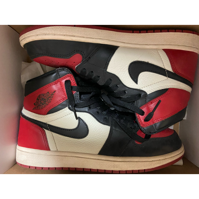 air jordan1 bred toe