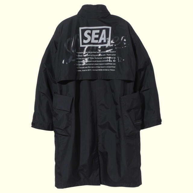【Mサイズ】WINDANDSEA DANNER　3way Mods coat