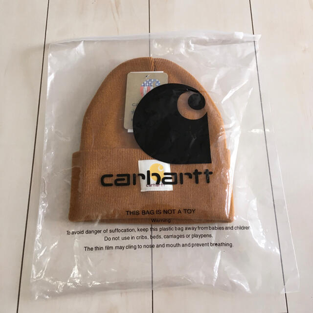 carhartt(カーハート)の【新品、タグ付き】 Carhartt カーハート ニット帽  メンズの帽子(ニット帽/ビーニー)の商品写真