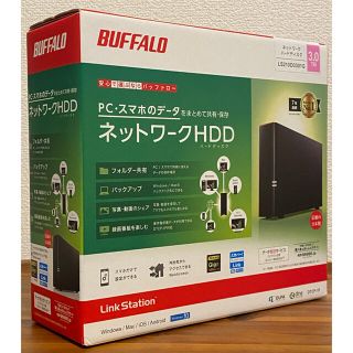 バッファロー(Buffalo)のネットワークHDD NAS 3TB(その他)