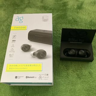 エージー(AG)のTWS04K Bluetooth イヤホン(ヘッドフォン/イヤフォン)