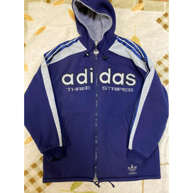 adidas(アディダス)の超希少！！！！ adidas  フルジップパーカー ビンテージ メンズのトップス(パーカー)の商品写真